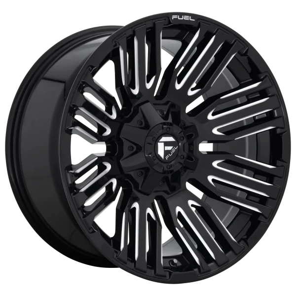 Fuel – D649 SCHISM – Black – 20″x10″ -18mm – Summer Wheels – D64920009847