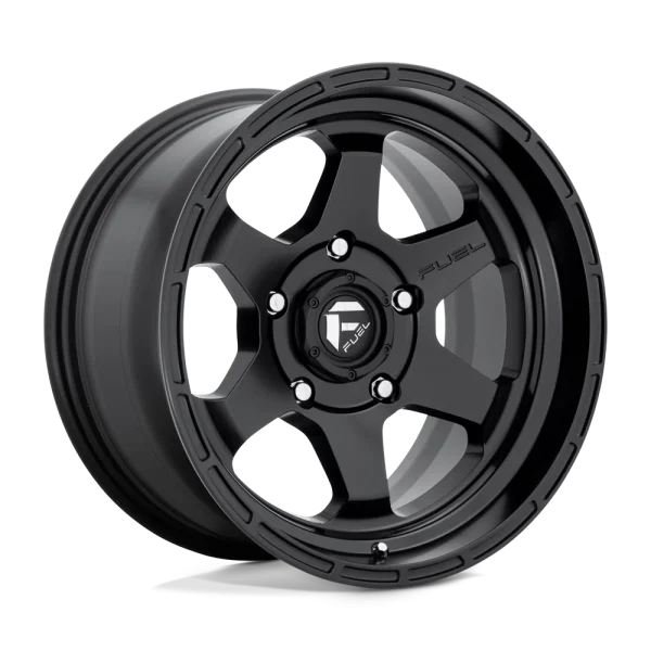 Fuel – D664 SHOK – Black – 17″x10″ -18mm – All weather Wheels – D66417007547