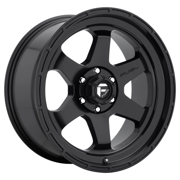 Fuel – D664 SHOK – Black – 16″x7″ 42mm – All weather Wheels – D6641670A157