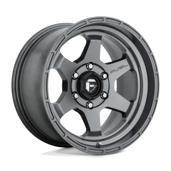Fuel – D665 SHOK – Gunmetal – 17″x10″ -18mm – All weather Wheels – D66517007547