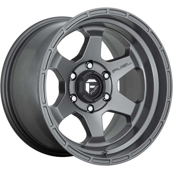 Fuel – D665 SHOK – Gunmetal – 17″x10″ -18mm – All weather Wheels – D66517008947