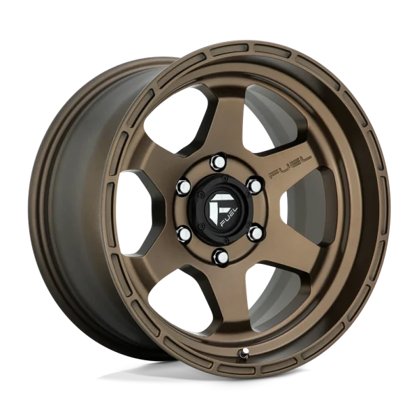 Fuel – D666 SHOK – Bronze – 17″x10″ -18mm – All weather Wheels – D66617008947