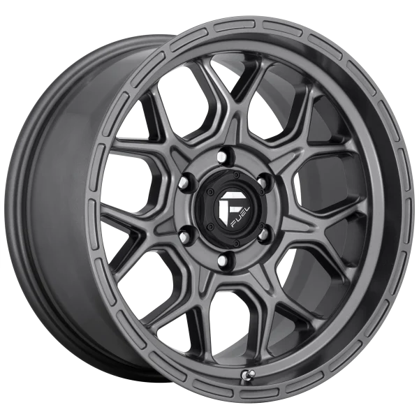 Fuel – D672 TECH – Gunmetal – 17″x9″ 1mm – All weather Wheels – D67217908950