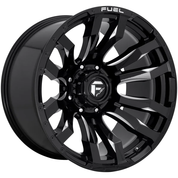 Fuel – D673 BLITZ – Black – 17″x9″ -12mm – Summer Wheels – D67317908945