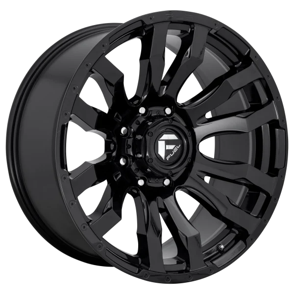 Fuel – D675 BLITZ – Black – 16″x8″ 1mm – All weather Wheels – D67516808545