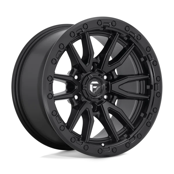 Fuel – D679 REBEL – Black – 16″x8″ 1mm – All weather Wheels – D67916808445
