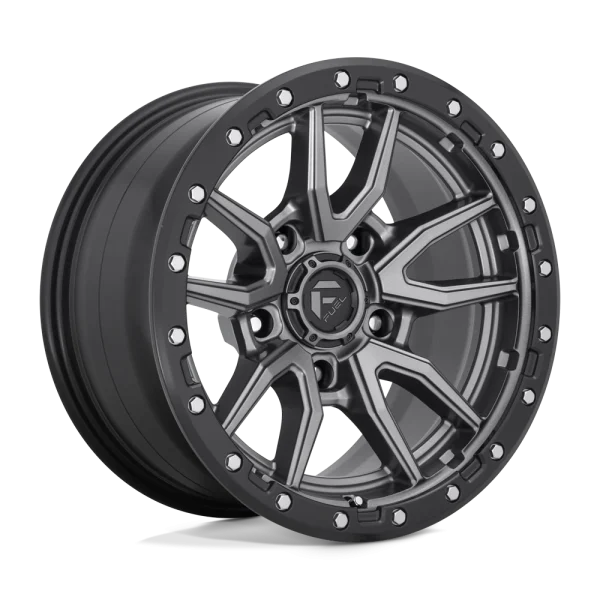 Fuel – D680 REBEL – Gunmetal – 17″x9″ -12mm – All weather Wheels – D68017907545