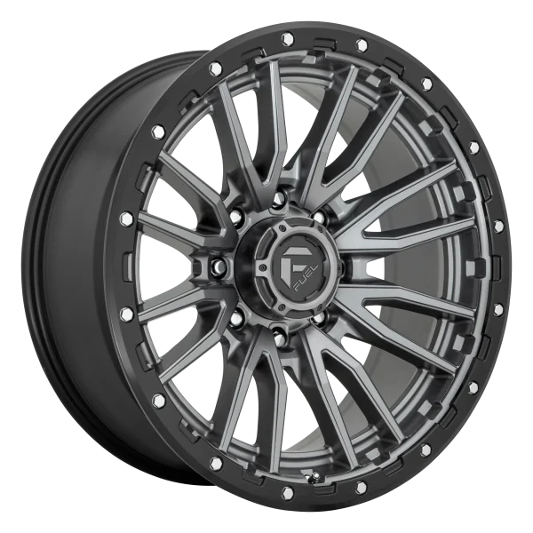 Fuel – D680 REBEL – Gunmetal – 22″x12″ -44mm – All weather Wheels – D68022201847
