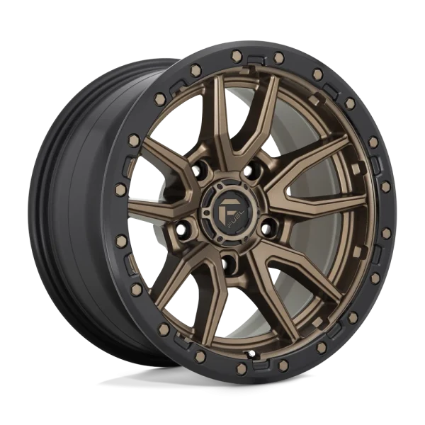 Fuel – D681 REBEL – Bronze – 17″x9″ -12mm – All weather Wheels – D68117907545