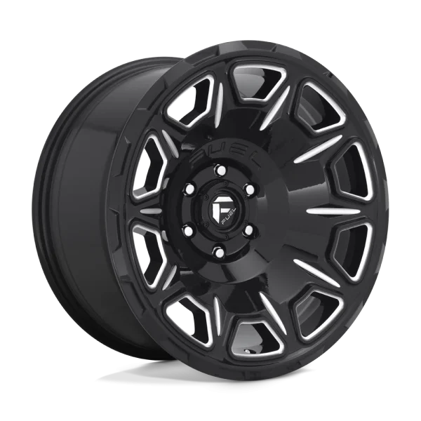 Fuel – D688 VENGEANCE – Black – 17″x9″ -12mm – Summer Wheels – D68817908445