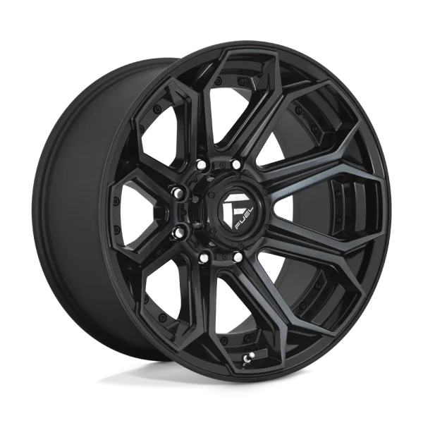 Fuel – D704 SIEGE – Black – 20″x10″ -18mm – Summer Wheels – D70420007547