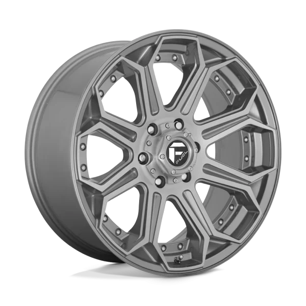 Fuel – D705 SIEGE – Gunmetal – 18″x9″ 1mm – Summer Wheels – D70518907550