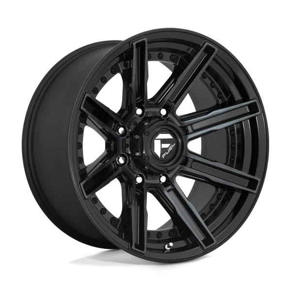 Fuel – D708 ROGUE – Black – 20″x10″ -18mm – Summer Wheels – D70820008247