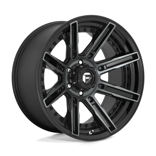 Fuel – D708 ROGUE – Black – 20″x10″ -18mm – Summer Wheels – D70820008947