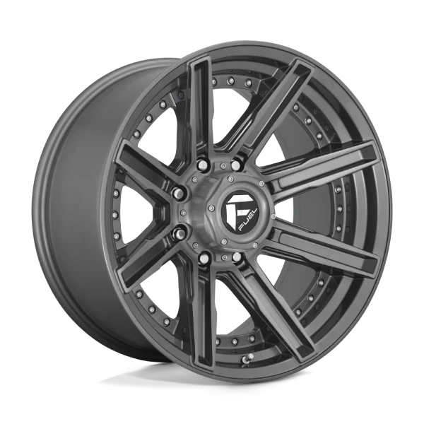 Fuel – D710 ROGUE PLATINUM – Gunmetal – 20″x10″ -18mm – Summer Wheels – D71020008247