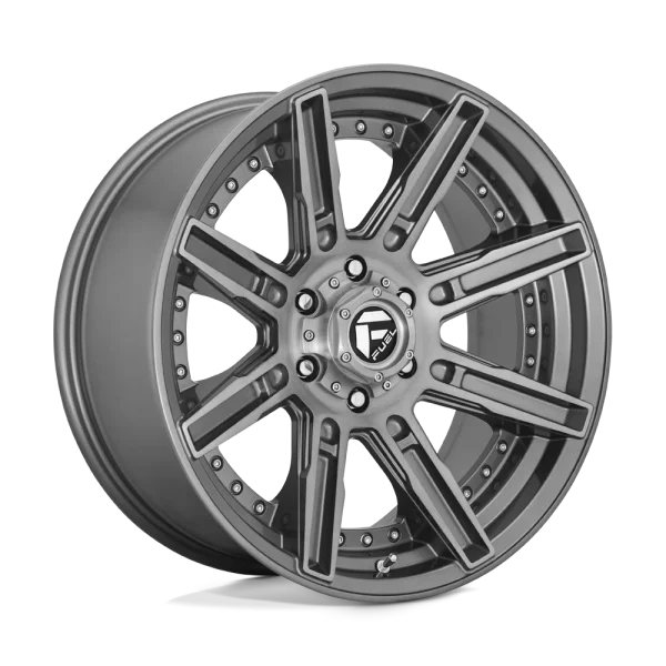 Fuel – D710 ROGUE PLATINUM – Gunmetal – 20″x10″ -18mm – Summer Wheels – D71020008947