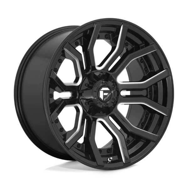 Fuel – D711 RAGE – Black – 20″x10″ -18mm – Summer Wheels – D71120009847
