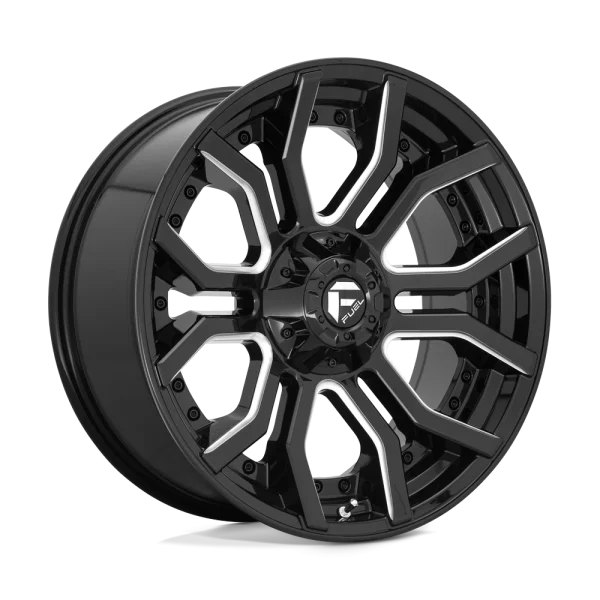 Fuel – D711 RAGE – Black – 20″x10″ -18mm – Summer Wheels – D71120005747
