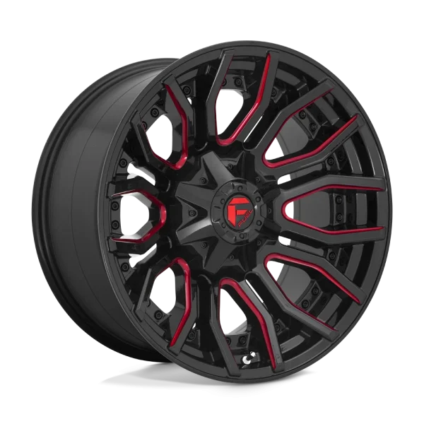 Fuel – D712 RAGE – Black – 20″x10″ -18mm – Summer Wheels – D71220008247