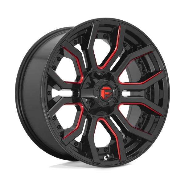 Fuel – D712 RAGE – Black – 20″x10″ -18mm – Summer Wheels – D71220005747