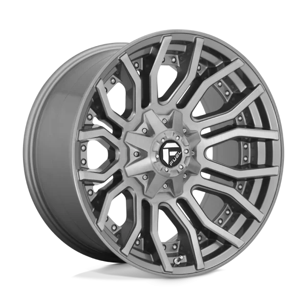 Fuel – D713 RAGE PLATINUM – Gunmetal – 20″x10″ -18mm – Summer Wheels – D71320001747