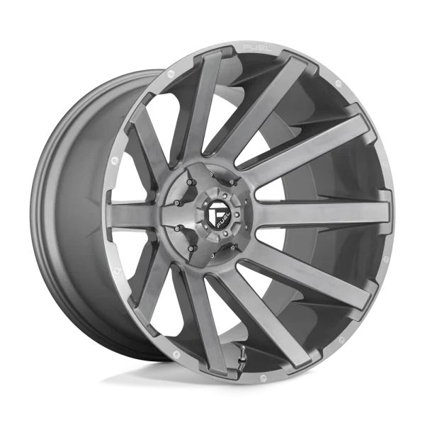 Fuel – D714 CONTRA PLATINUM – Gunmetal – 20″x10″ -18mm – Summer Wheels – D71420002647