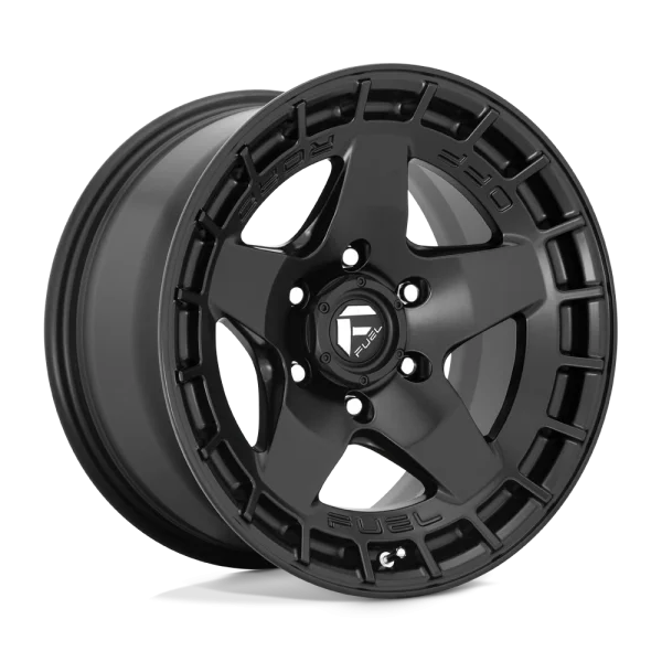 Fuel – D733 WARP – Black – 17″x9″ 1mm – All weather Wheels – D73317907550