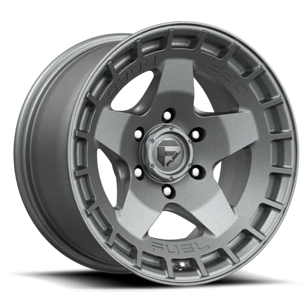 Fuel – D734 WARP – Gunmetal – 17″x9″ 1mm – All weather Wheels – D73417908950