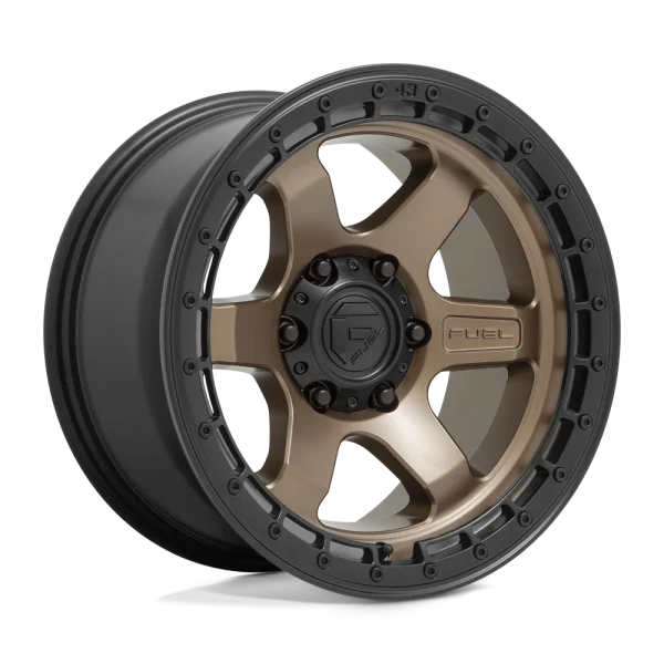 Fuel – D751 BLOCK – Bronze – 17″x9″ 1mm – All weather Wheels – D75117907550