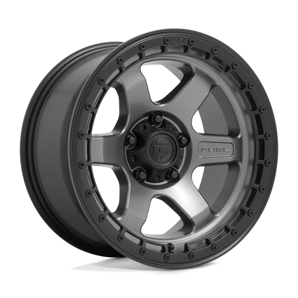 Fuel – D752 BLOCK – Gunmetal – 17″x9″ 1mm – All weather Wheels – D75217909450