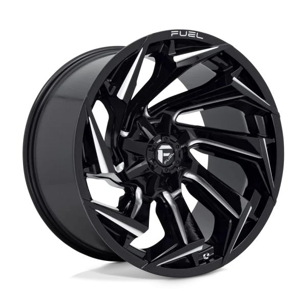 Fuel – D753 REACTION – Black – 22″x12″ -44mm – Summer Wheels – D75322201747
