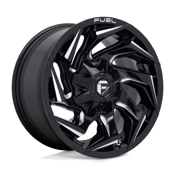 Fuel – D753 REACTION – Black – 15″x8″ -18mm – Summer Wheels – D75315808537