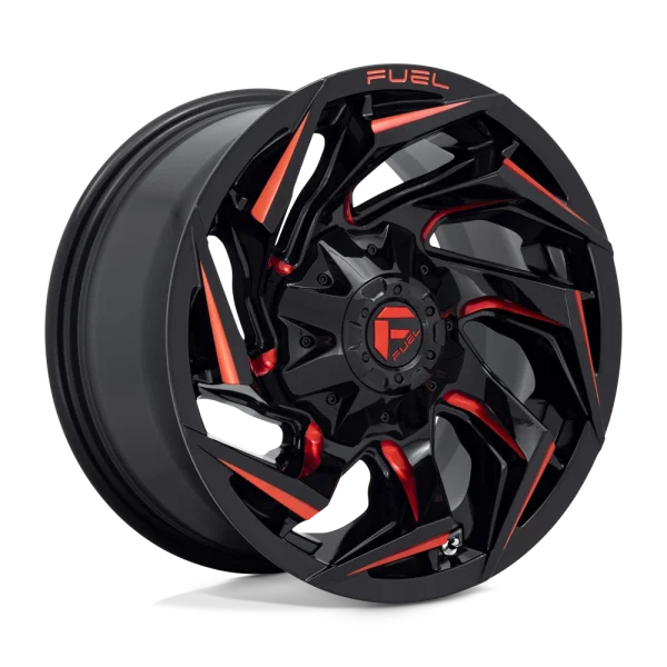 Fuel – D755 REACTION – Black – 15″x8″ -18mm – Summer Wheels – D75515800437