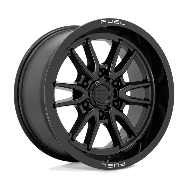 Fuel – D760 CLASH – Black – 18″x9″ 1mm – All weather Wheels – D76018909450