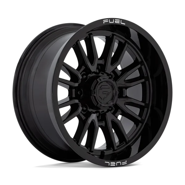 Fuel – D760 CLASH – Black – 20″x10″ -18mm – All weather Wheels – D76020008247