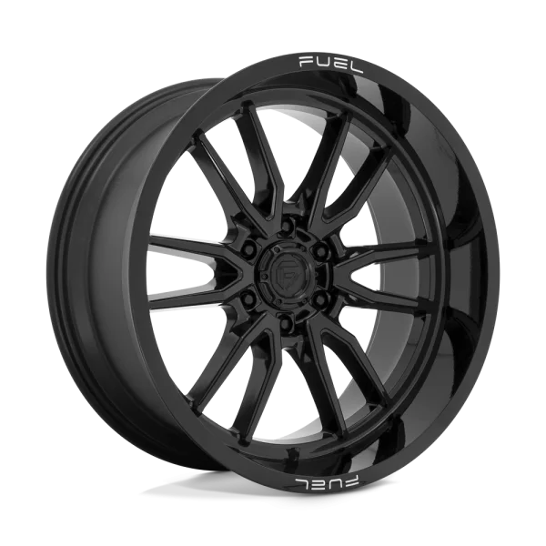 Fuel – D760 CLASH – Black – 22″x10″ -18mm – All weather Wheels – D76022008947
