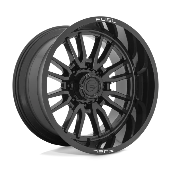 Fuel – D760 CLASH – Black – 22″x12″ -44mm – All weather Wheels – D76022208247