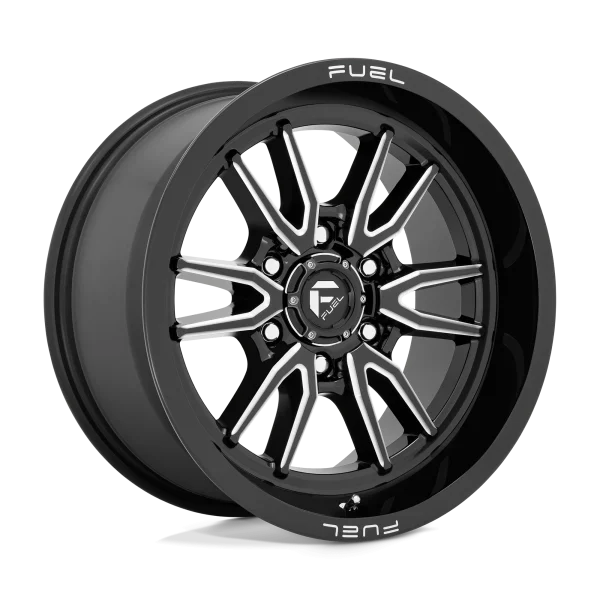Fuel – D761 CLASH – Black – 18″x9″ 1mm – Summer Wheels – D76118909450