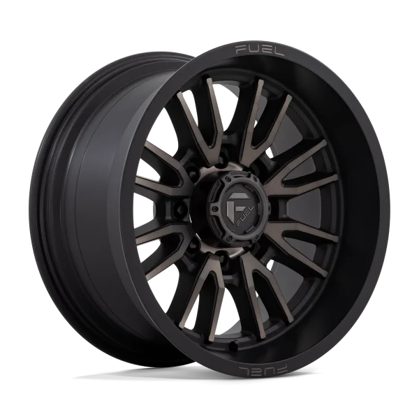 Fuel – D762 CLASH – Black – 20″x10″ -18mm – All weather Wheels – D76220008247