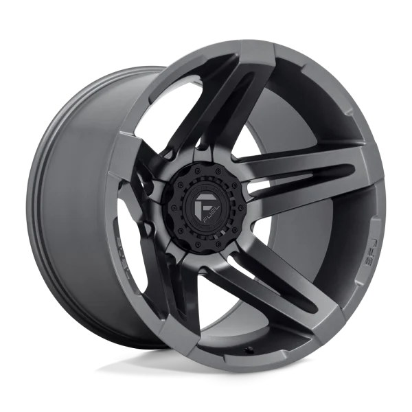 Fuel – D764 SFJ – Gunmetal – 22″x14″ -75mm – All weather Wheels – D76422405745