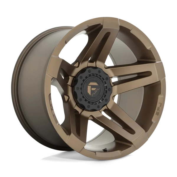Fuel – D765 SFJ – Bronze – 20″x10″ -18mm – All weather Wheels – D76520005747