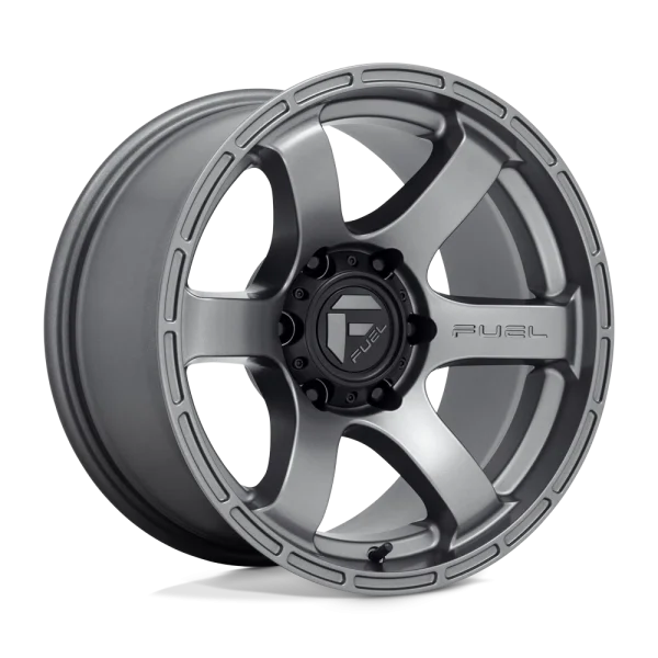 Fuel – D767 RUSH – Gunmetal – 17″x9″ -12mm – All weather Wheels – D76717908445E