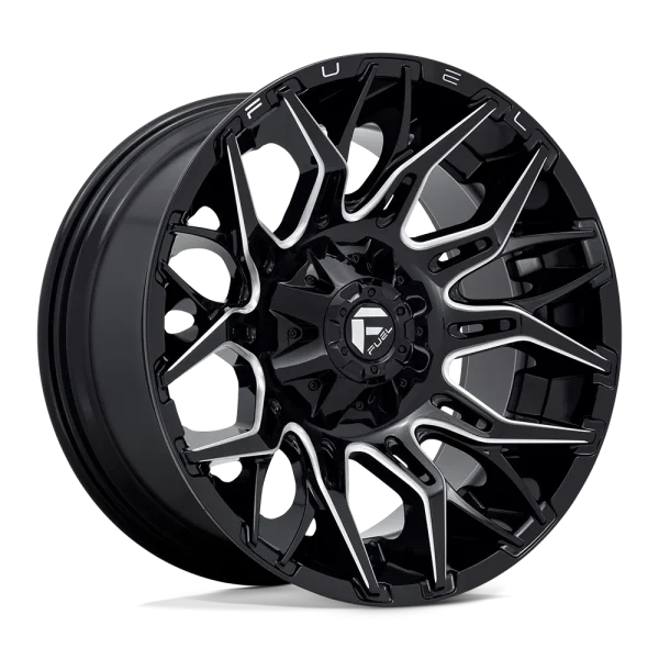 Fuel – D769 TWITCH – Black – 20″x10″ -18mm – Summer Wheels – D76920009847