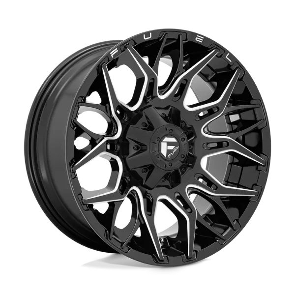 Fuel – D769 TWITCH – Black – 20″x10″ -18mm – Summer Wheels – D76920007047