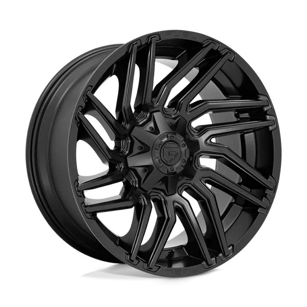 Fuel – D775 TYPHOON – Black – 22″x10″ -18mm – All weather Wheels – D77522008247