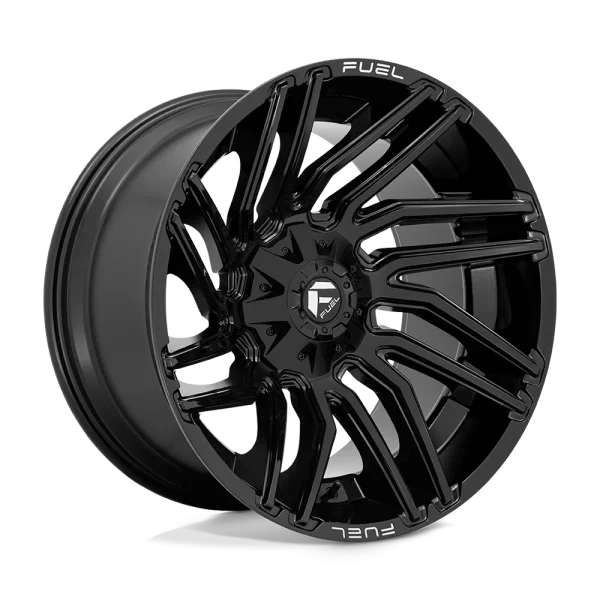Fuel – D776 TYPHOON – Black – 22″x12″ -44mm – All weather Wheels – D77622202647