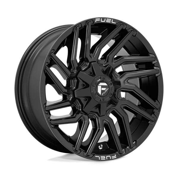 Fuel – D776 TYPHOON – Black – 20″x10″ -18mm – All weather Wheels – D77620007047