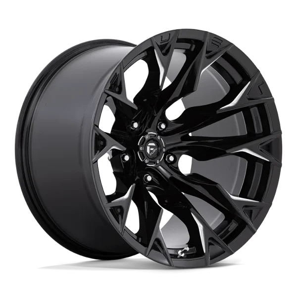 Fuel – D803 FLAME – Black – 20″x12″ -44mm – Summer Wheels – D8032020B447