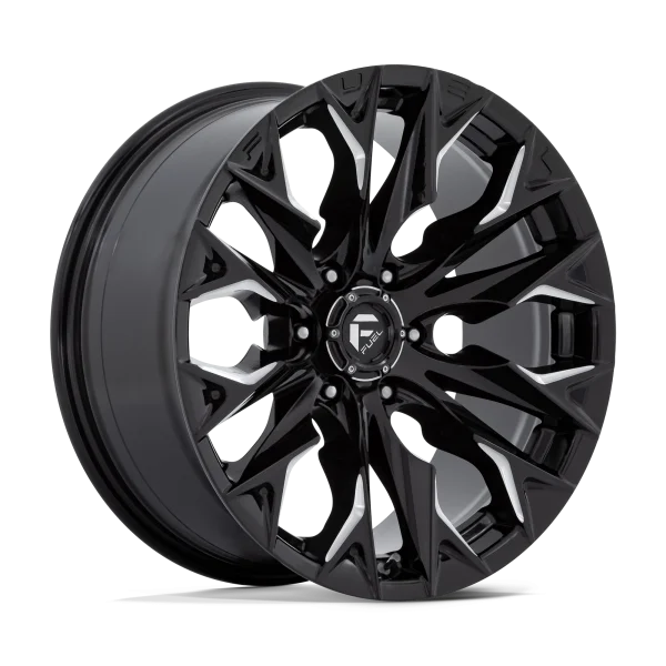 Fuel – D803 FLAME – Black – 20″x9″ 1mm – Summer Wheels – D80320908950