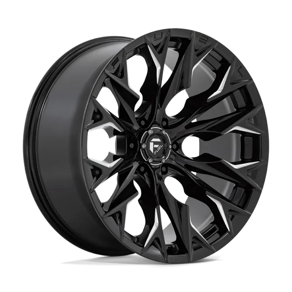 Fuel – D803 FLAME – Black – 22″x10″ -18mm – Summer Wheels – D80322008447